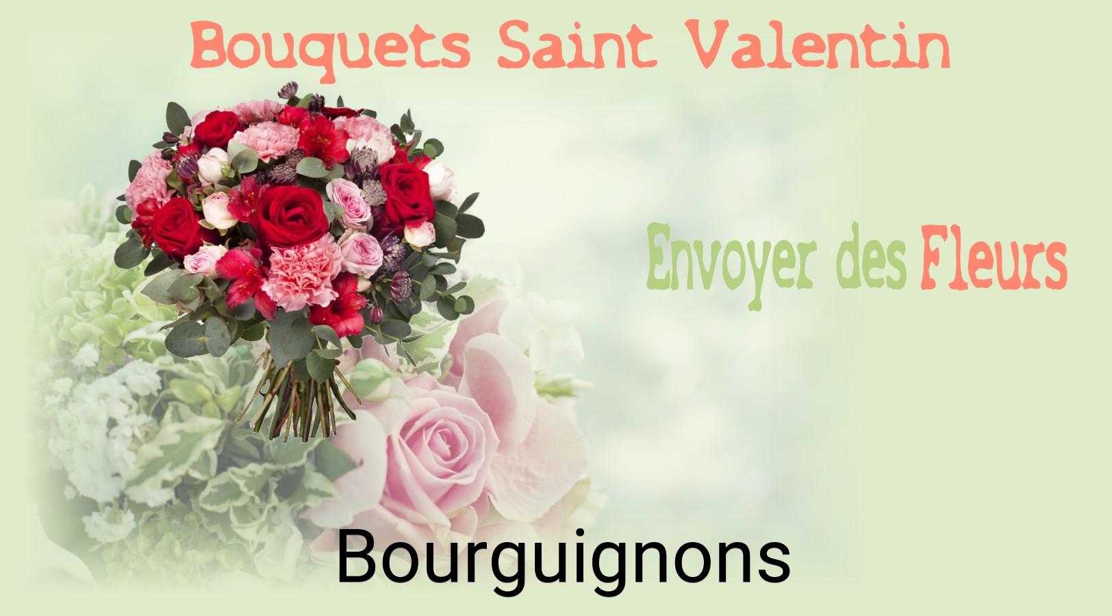 Roses de Saint-Valentin livrées à Bourguignons